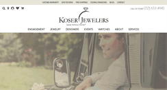 Desktop Screenshot of koserjewelers.com